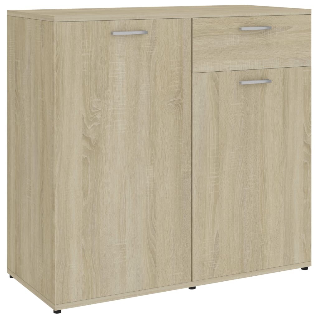 Sideboard Sonoma Oak 160x36x75 cm Chipboard